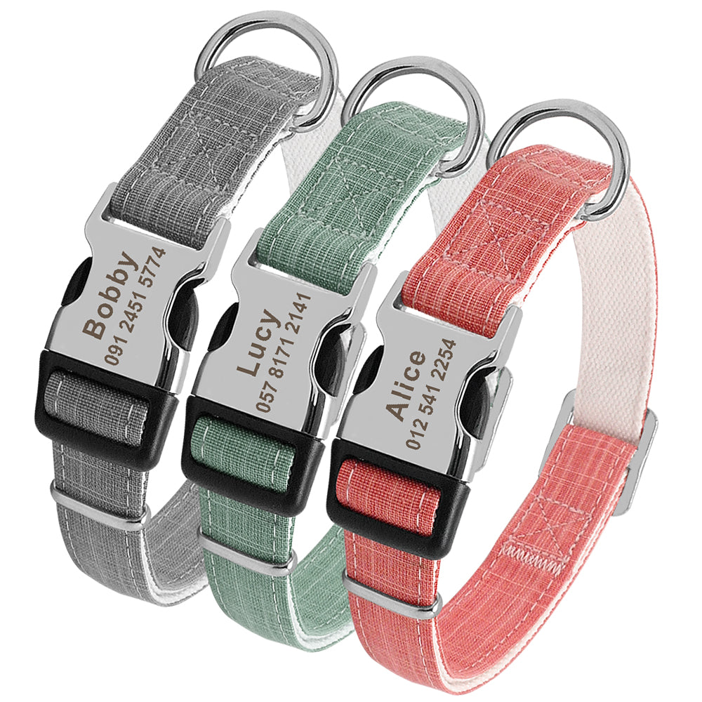 Dog Tag Custom Collar