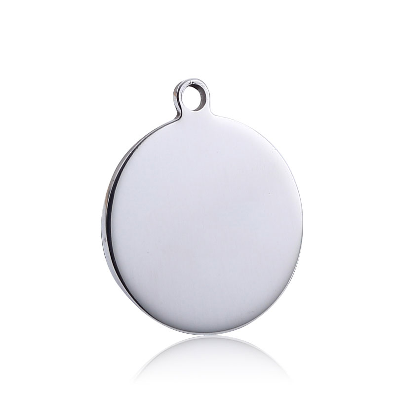 Small Pendant Anti-lost Titanium Steel Tag
