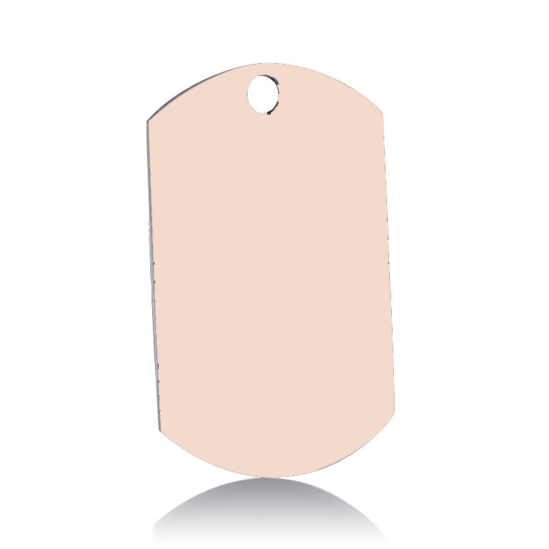 Small Pendant Anti-lost Titanium Steel Tag