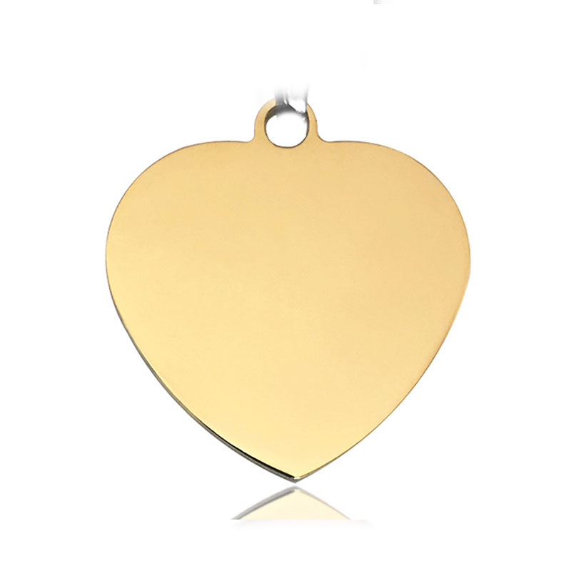 Small Pendant Anti-lost Titanium Steel Tag