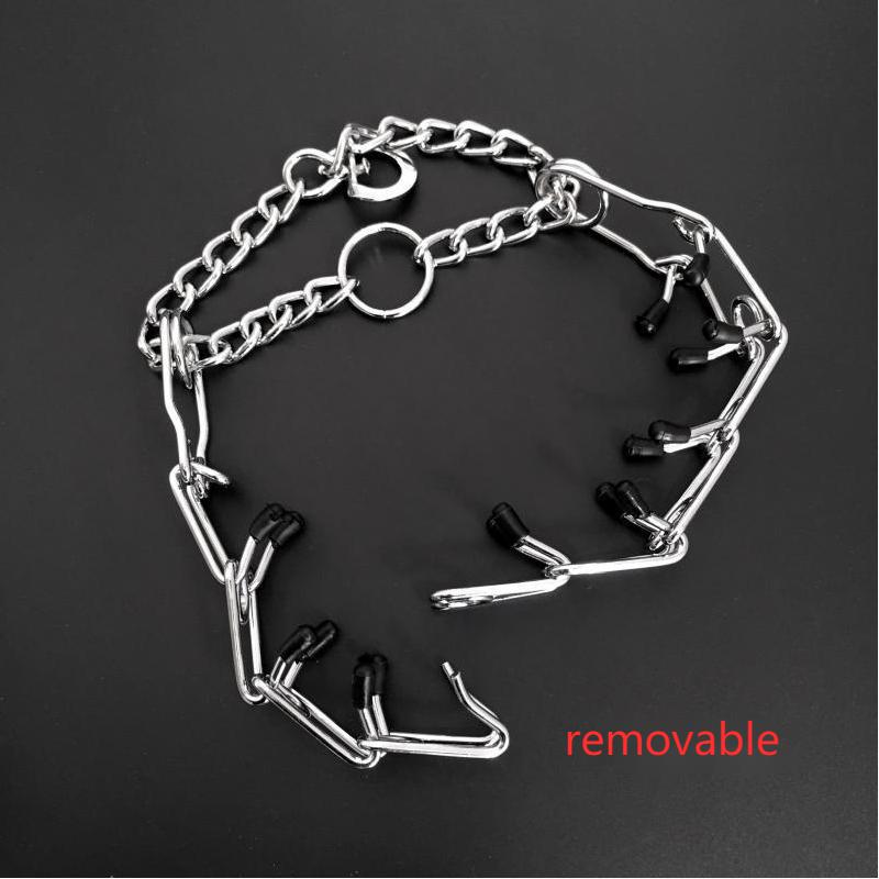 Chrome Plated Pinch Dog Collar