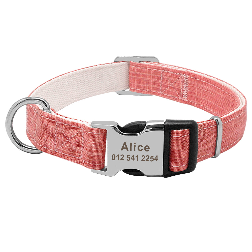 Dog Tag Custom Collar
