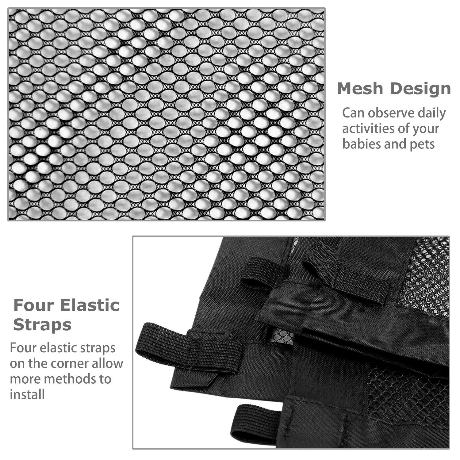 Pets  Safety Gate Mesh Fence
