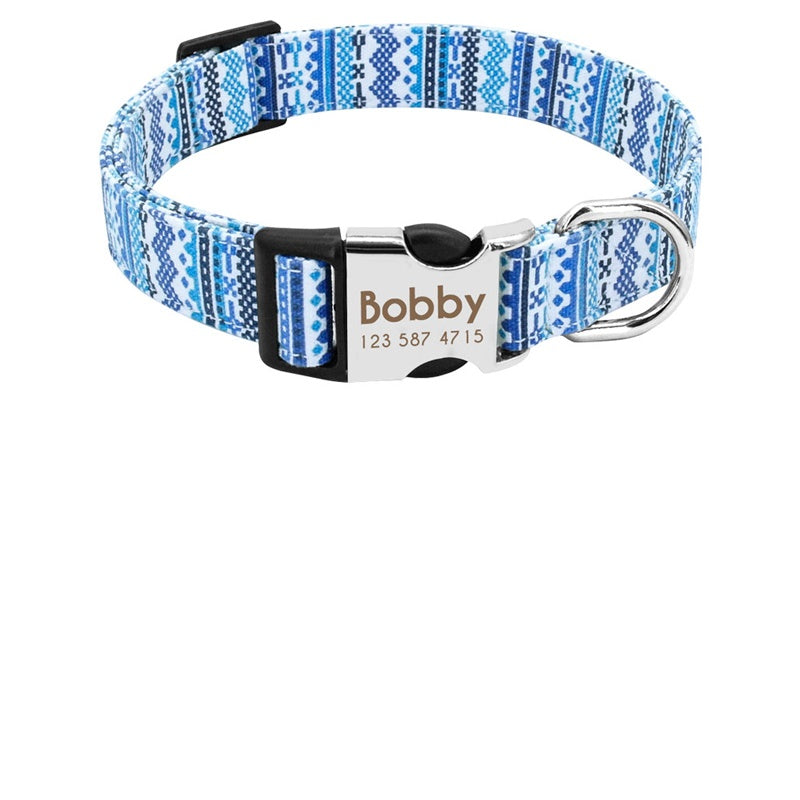 Dog Tag Custom Collar