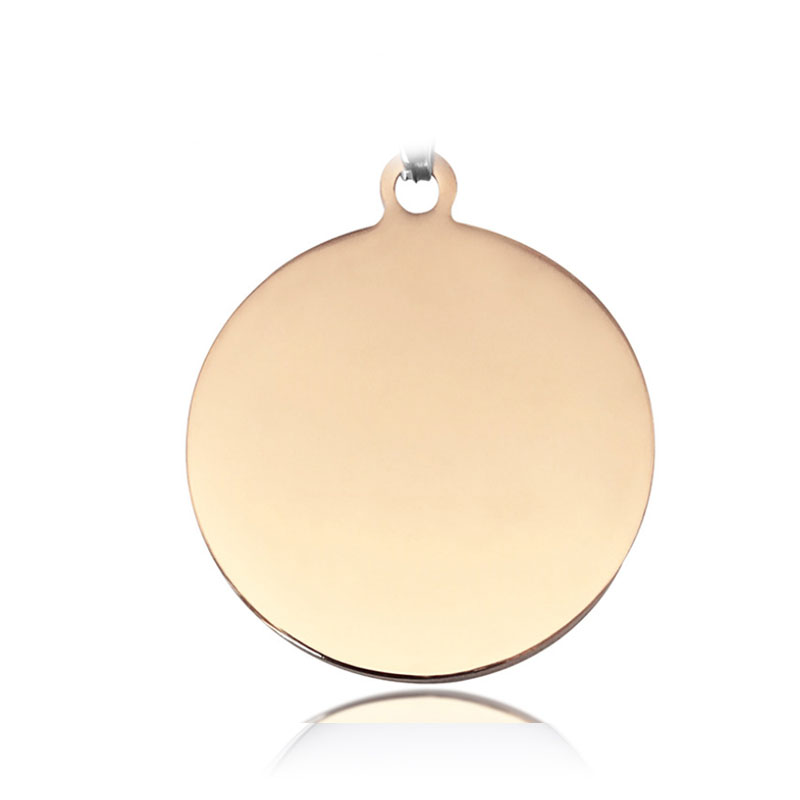 Small Pendant Anti-lost Titanium Steel Tag