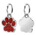 Footprint dog tag