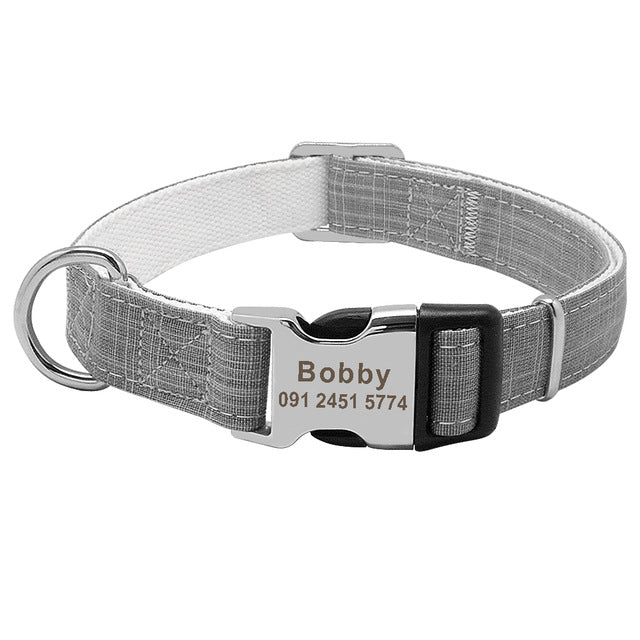 Dog Tag Custom Collar