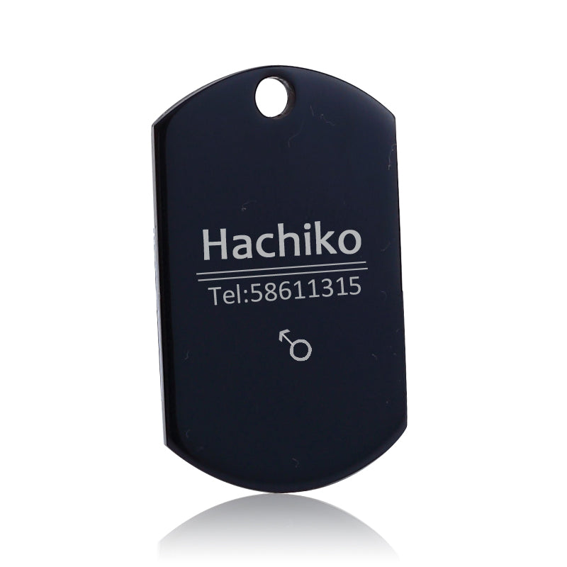 Small Pendant Anti-lost Titanium Steel Tag
