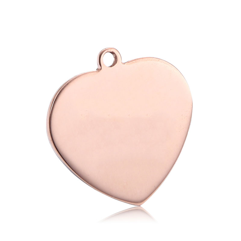Small Pendant Anti-lost Titanium Steel Tag