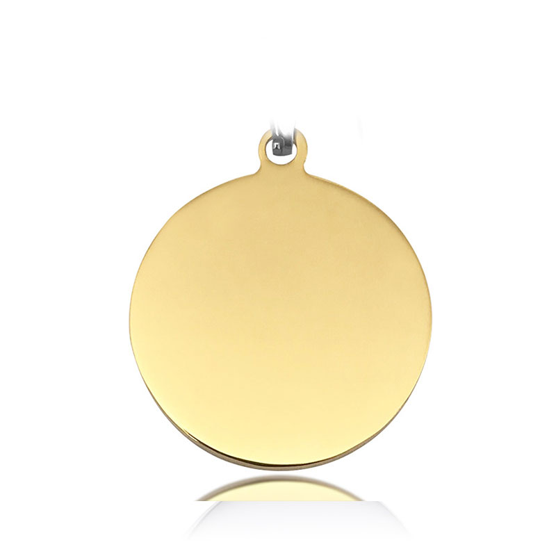 Small Pendant Anti-lost Titanium Steel Tag