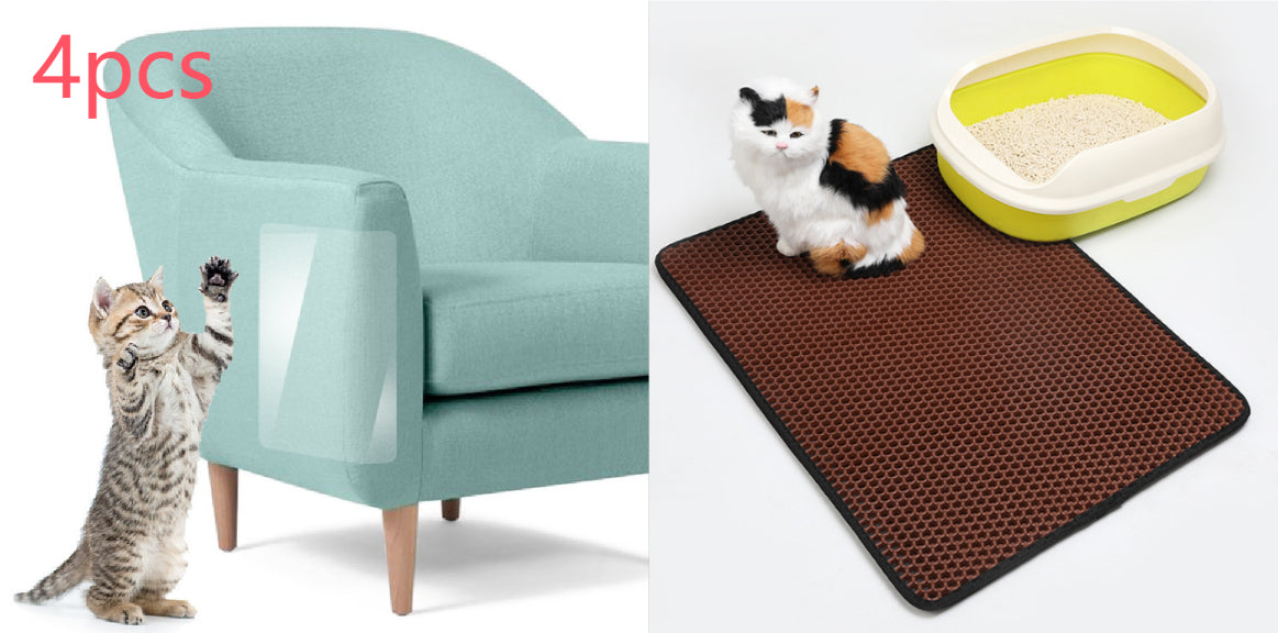 Pet EVA Double Cat Litter Mat