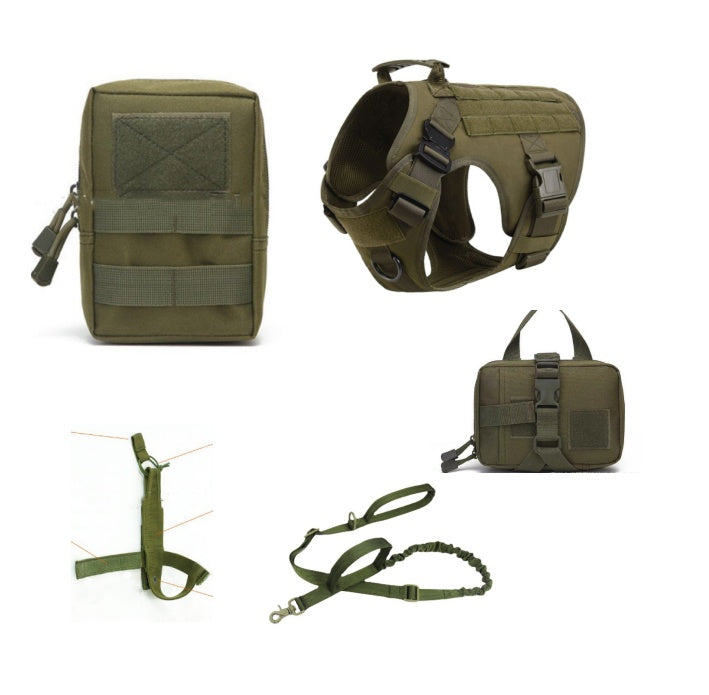 Tactical Dog Harness Training Vest