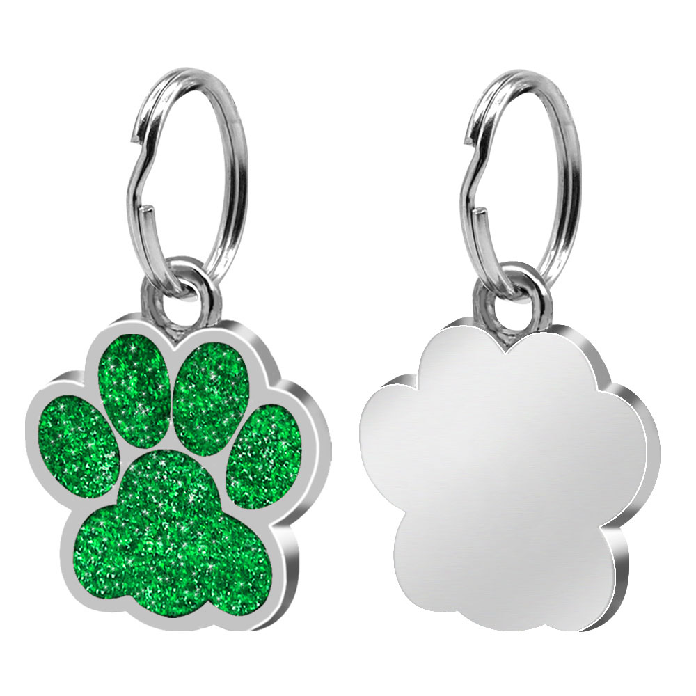 Footprint dog tag