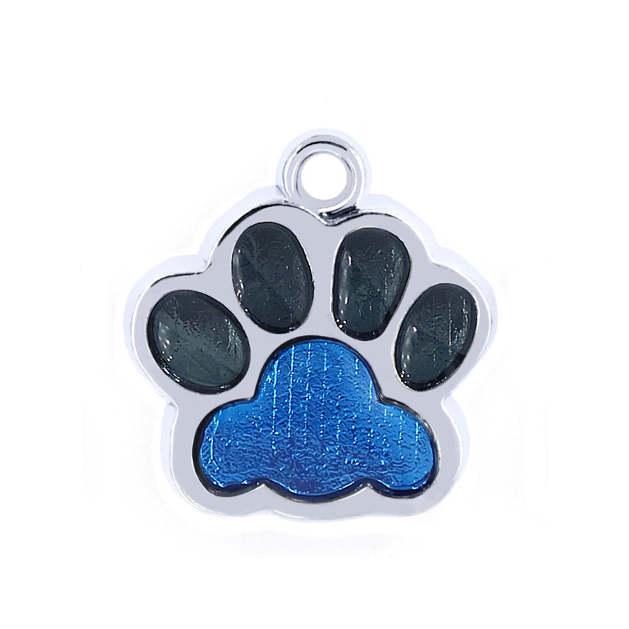 Footprint dog tag
