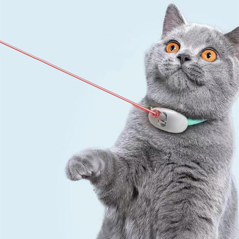 Automatic Cat Toy Smart Laser Teasing Collar