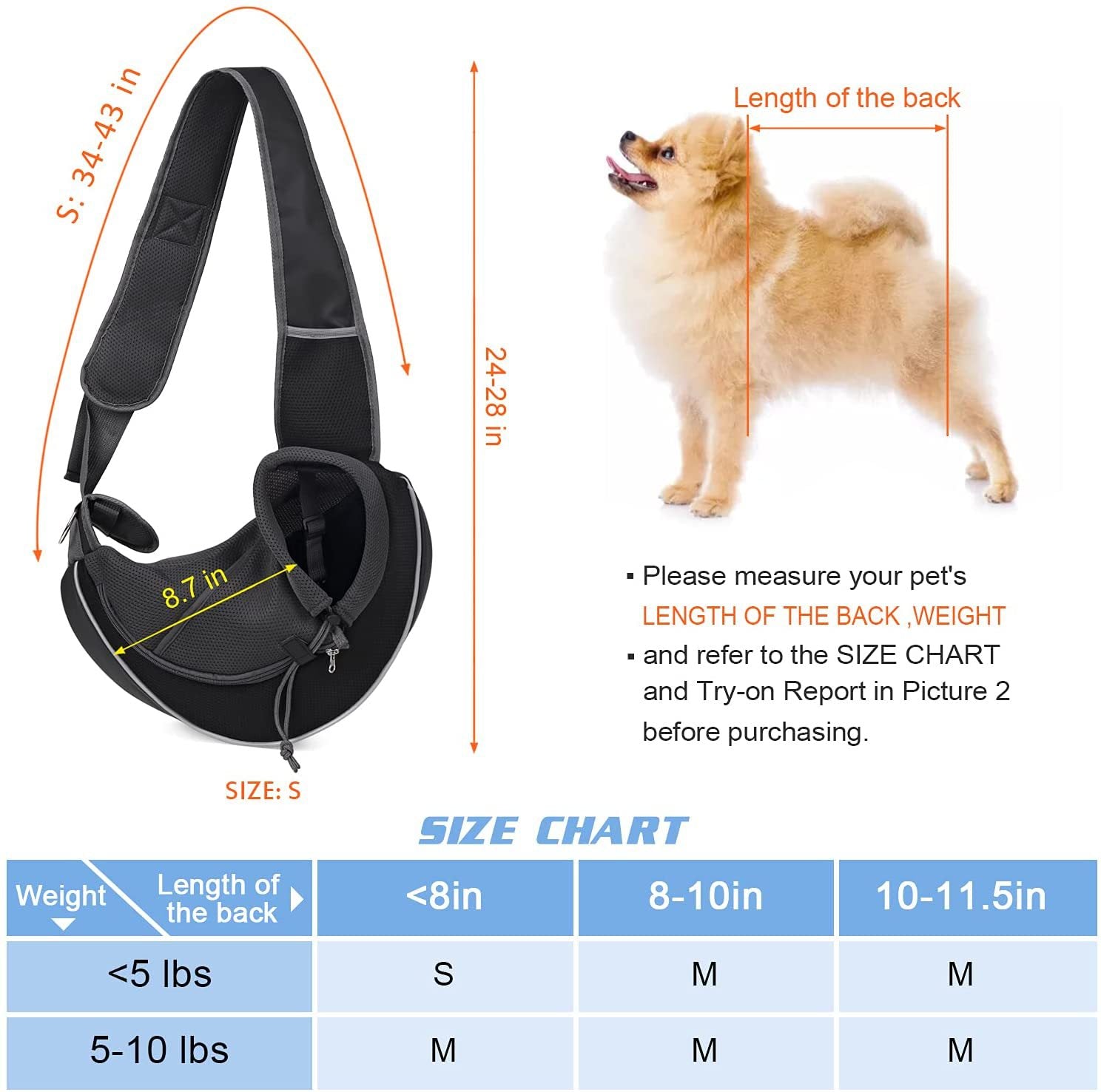 Crossbody Bag For Dogs Cats Pet Products